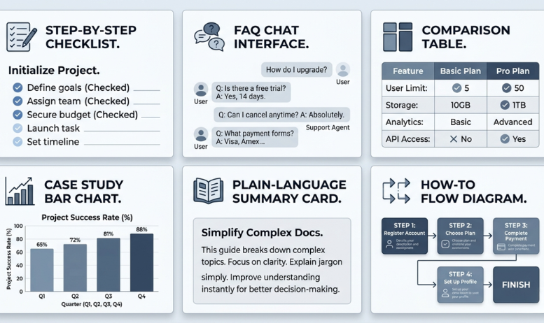 Comparison chart showing traditional blue-link search results versus AI-generated synthesized answers for AI Content Optimization.
