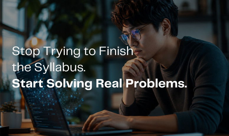 Developer using a problem-solving mindset to become job-ready in the AI era