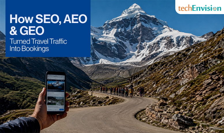 TechEnvision SEO team with 15 years experience helping travel businesses rank on Google