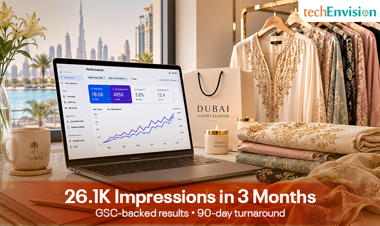 Luxury fashion eCommerce collection page optimized for organic search