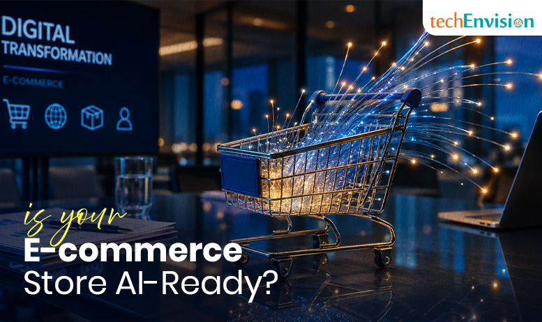 TechEnvision experts focusing on next generation E-commerce Development and AI driven UI UX design.